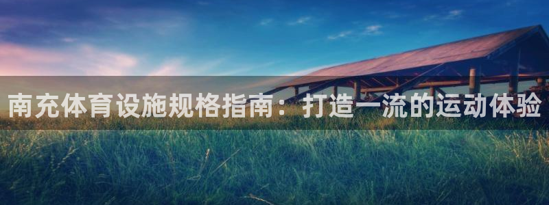 意昂体育3软件：南充体育设施规格指南：打造一流的运动