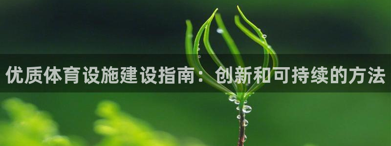 意昂3五金厂：优质体育设施建设指南：创新和可持续的方