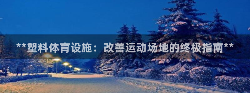 意昂3五金厂：**塑料体育设施：改善运动场地的终极指